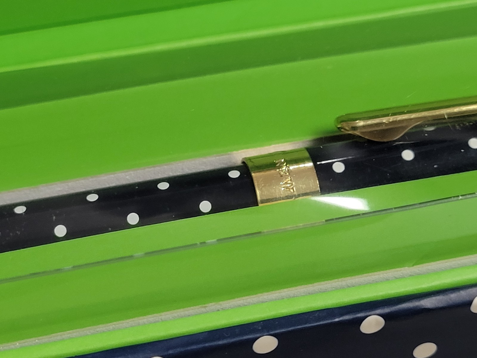 Kate Spade Navy Larabee Dot Ballpoint Pen (2023) Brand New USA Novelty Item
