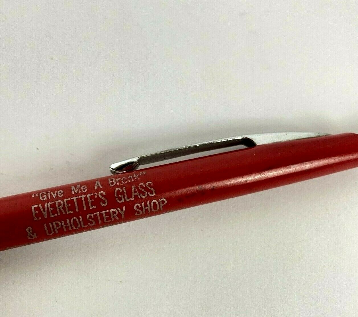 Ritepoint Advertising Pen Everette Glass Upholstery Little Rock AR Vintage