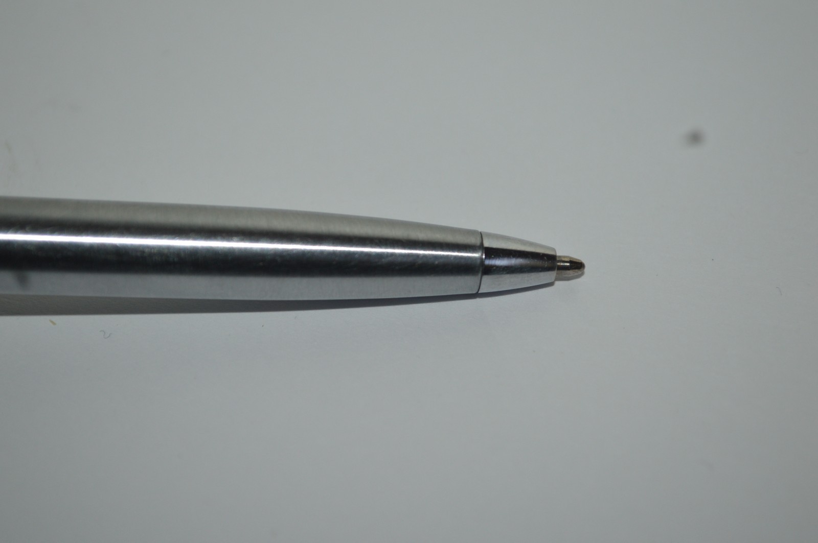 PAPER MATE Profile Slim Grip Ballpoint Pen ASEA Promo Chrome Made In USA 1990s