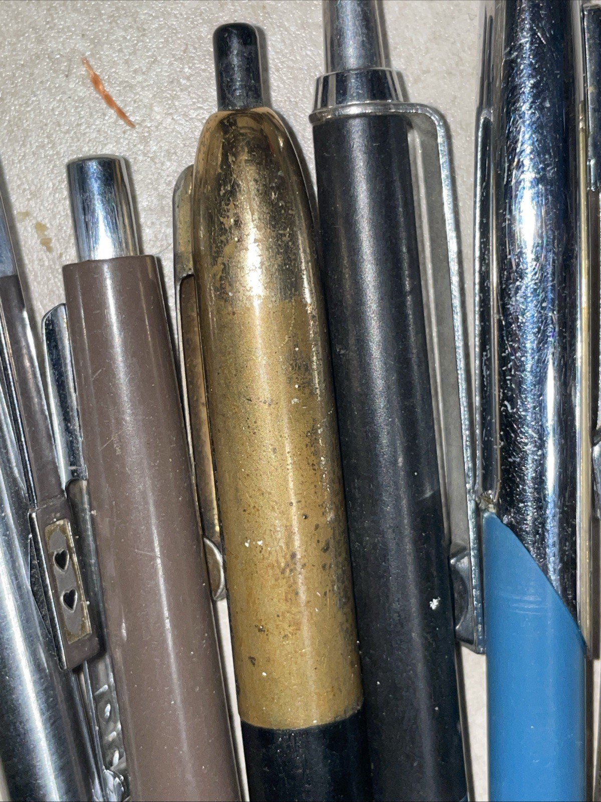 12-Vintage Paper Mate Pen Lot – Double Heart Not Tested