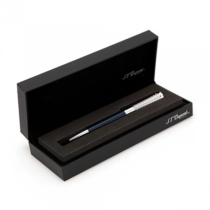 S.T. Ballpoint Pen Dupont Liberté Collectible Unisex Synthetic Blue/Silver