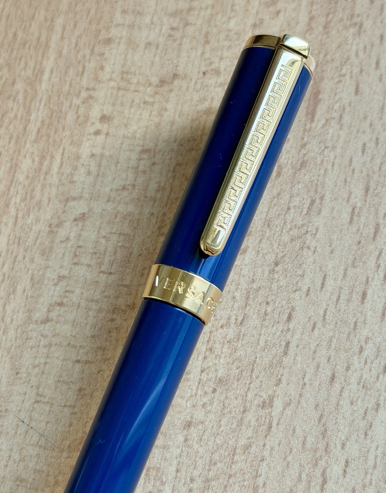 Versace Olympia – Medusa Roller Pen Very Rare Collectible Made In Italy.