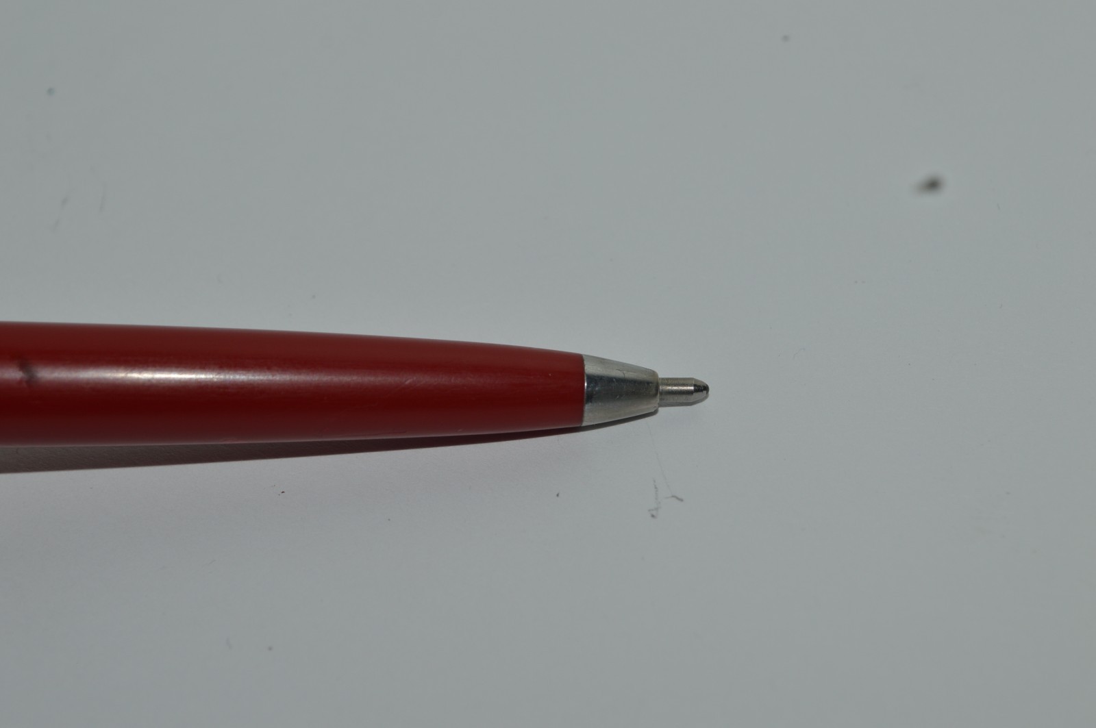 Paper Mate PROFILE #2 REGULAR Grip Ballpoint Pen Red Barrel Made In USA 1980s