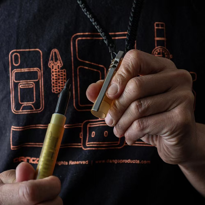 Ultem PEI Titanium Alloy Pocket Pen Collection Multi-functional Portable EDC Pen
