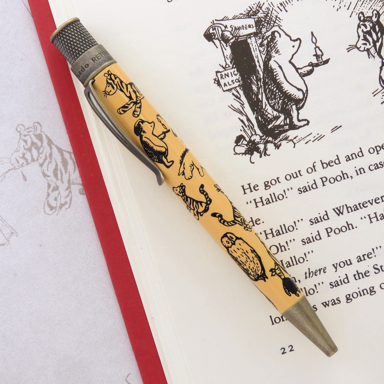Retro 51 Tornado Popper Rollerball in The House at Pooh Corner – NEW in Box