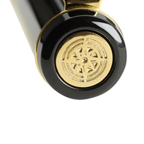 Rosetta Magellan Ballpoint Pen, Burnt Umber, Gold Trim