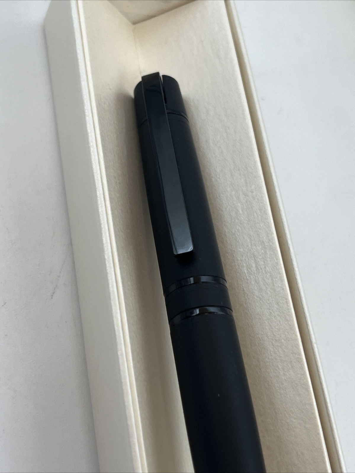 Omega Ballpoint Pen White Box Novelty For Watch Rare Original Gift Japan New