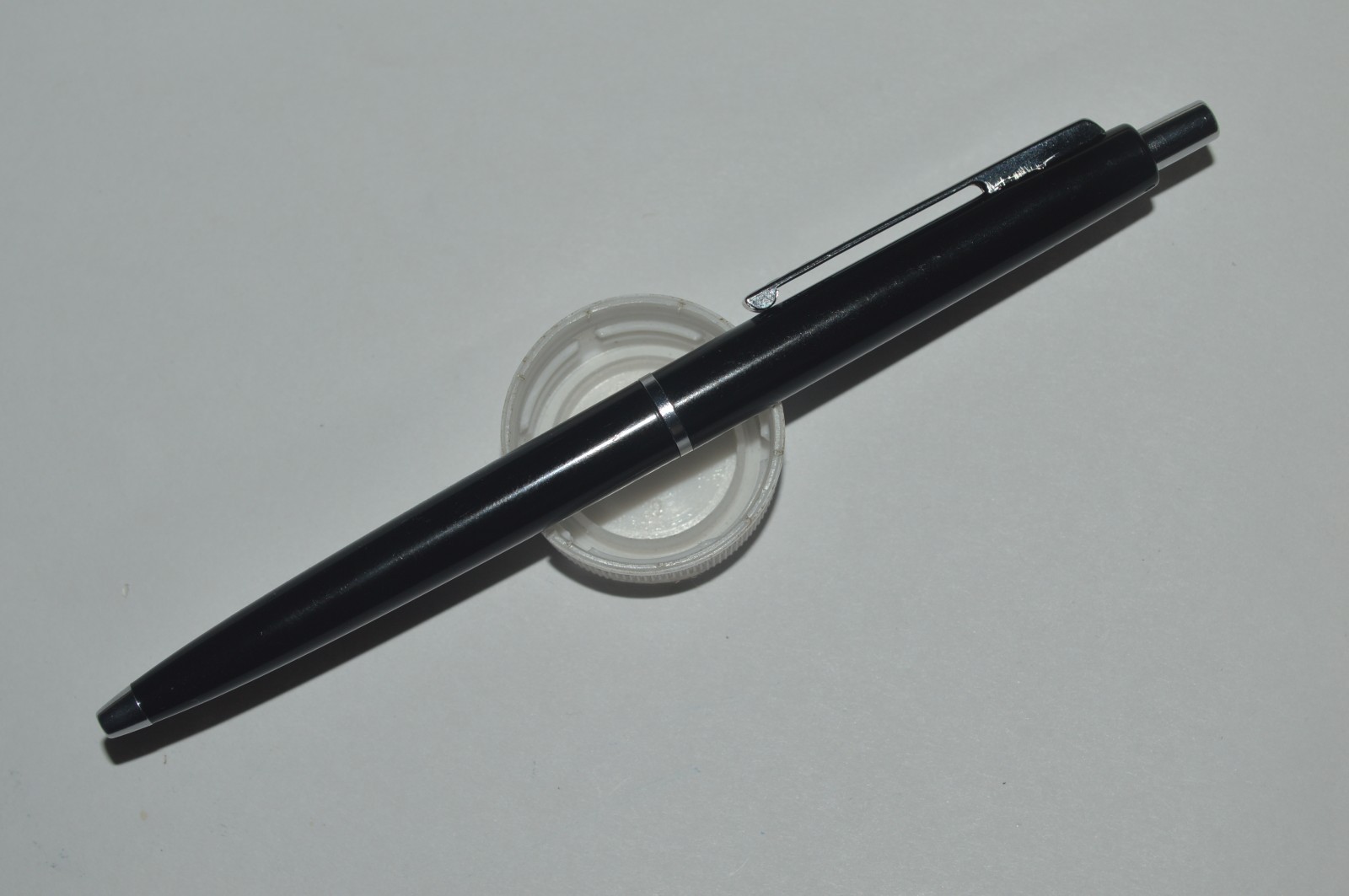 Paper Mate #355 MALIBU Ballpoint Pen Black Color Made In USA Circa 1980s Square