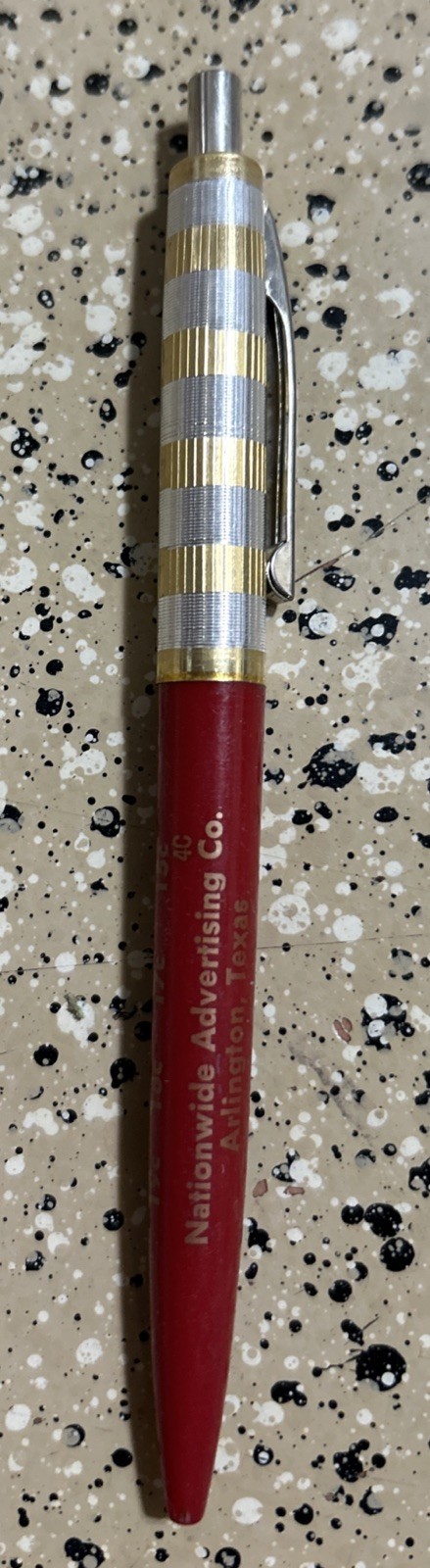 VTG NATIONWIDE ROCKET’S KNICKERBOCKER STYLE MX2BK Advertising Pen NO Ink