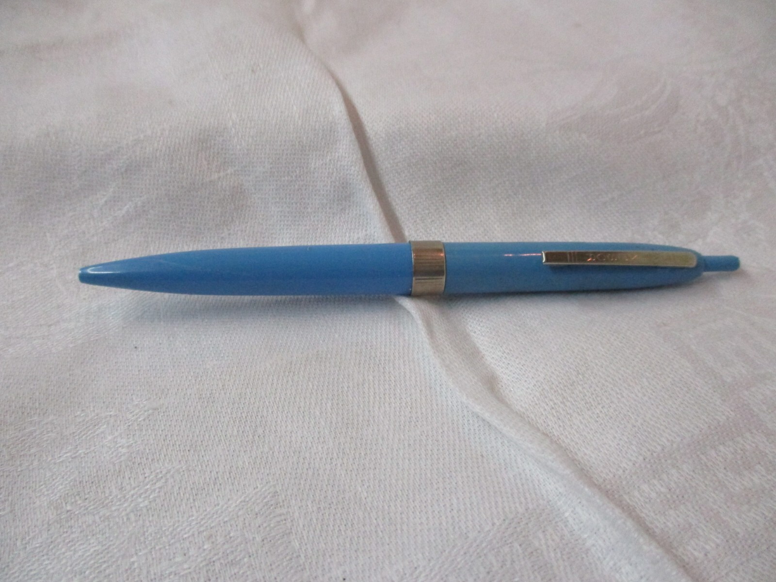 Vintage Windsor blue & chrome Ballpoint Pen