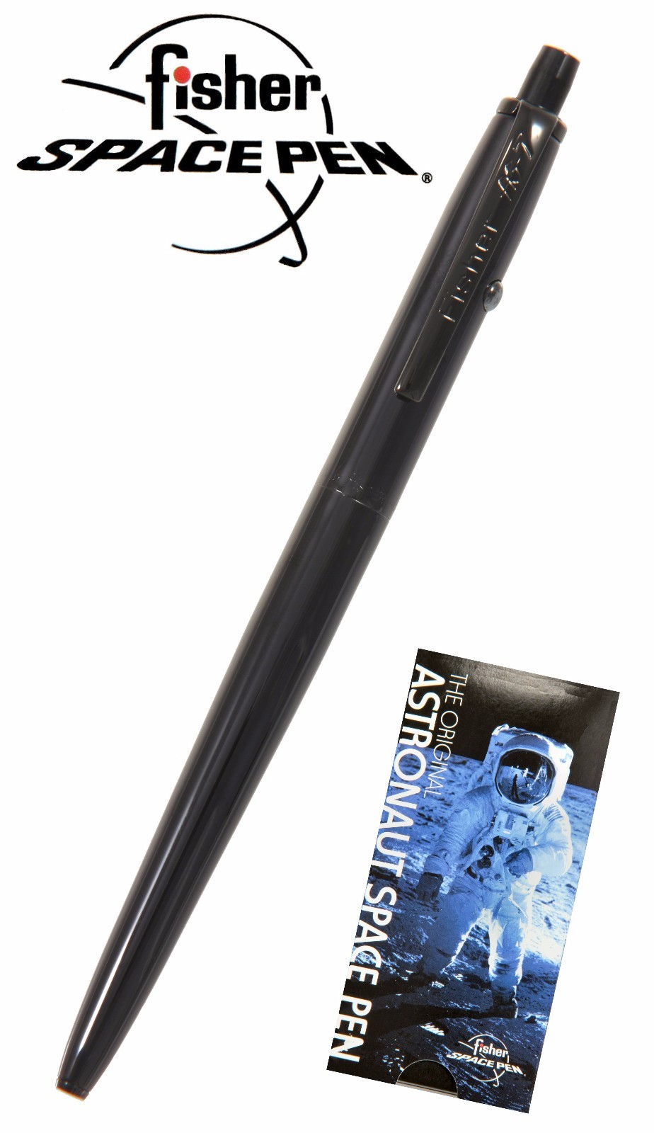 Fisher Space Pen #AG7-BTN / Black Titanium Nitride Astronaut Pen