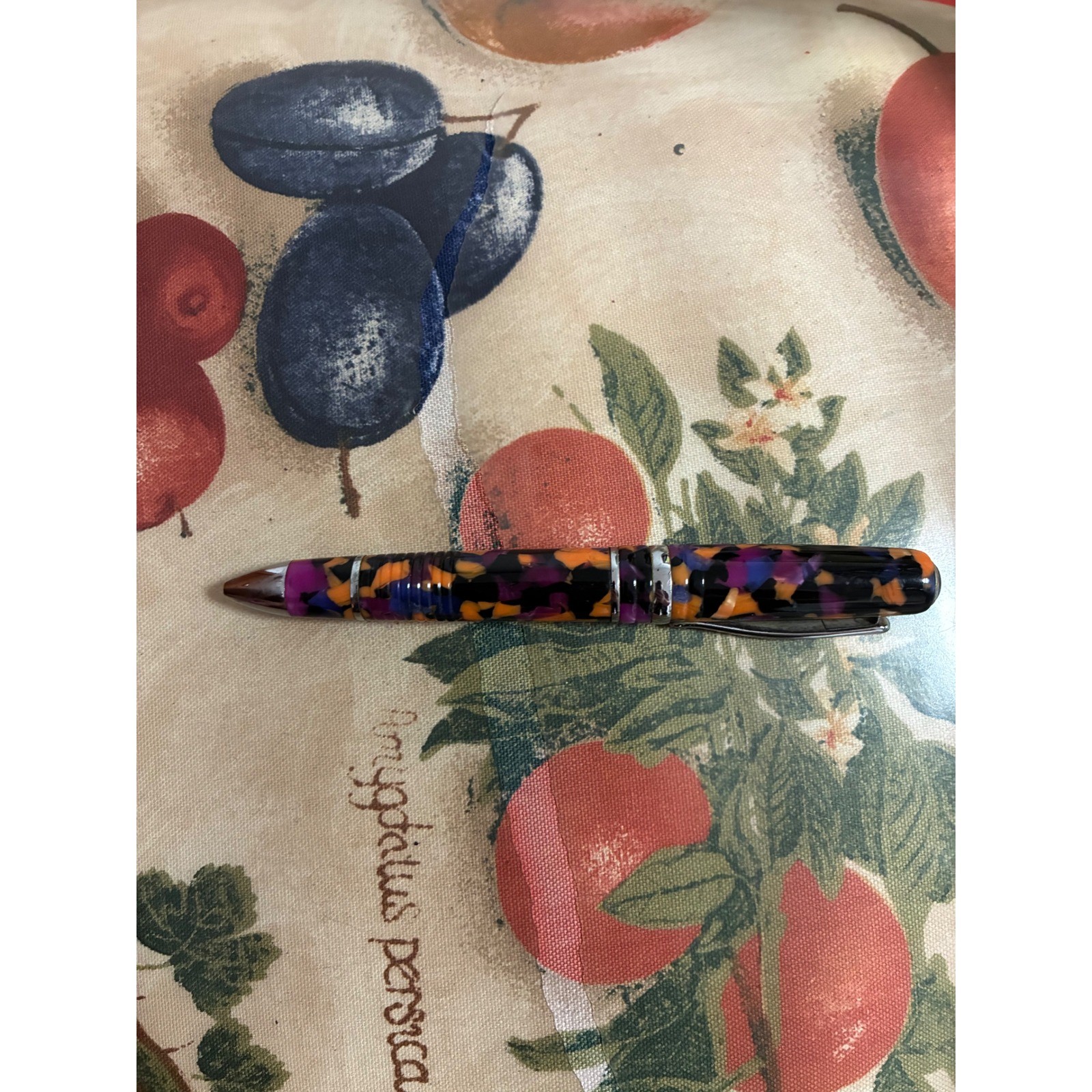 Monteverde Invicta Ballpoint Pen Mosaic Purple Orange Black Schmidt Refill M