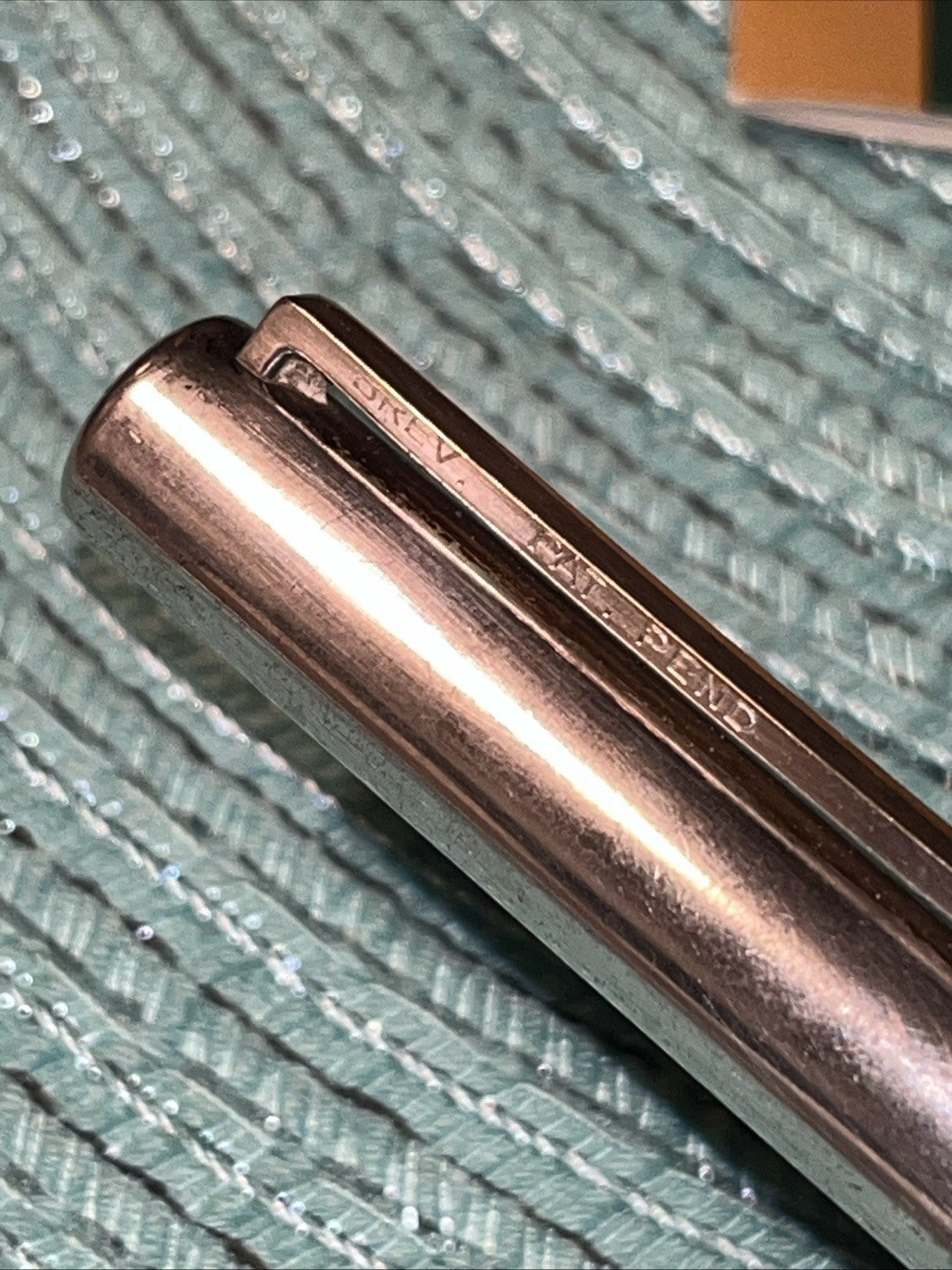 Vintage Gucci FS-10000 Solid Sterling Silver Ballpoint Pen – Working Box Papers