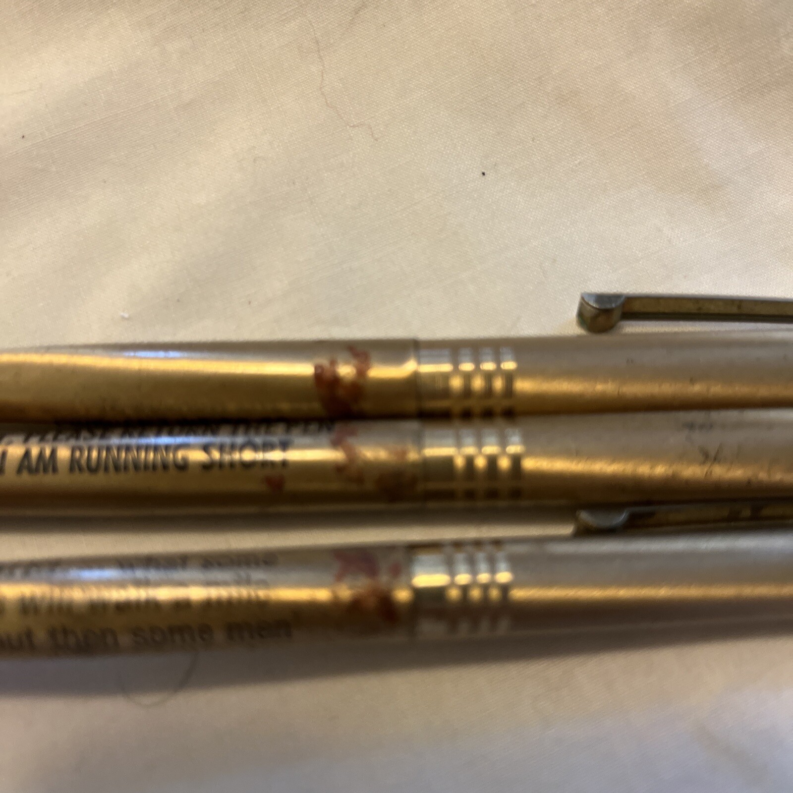 3 VTG Pens I would like to go to bed with you if the answer is yes keep the Pen