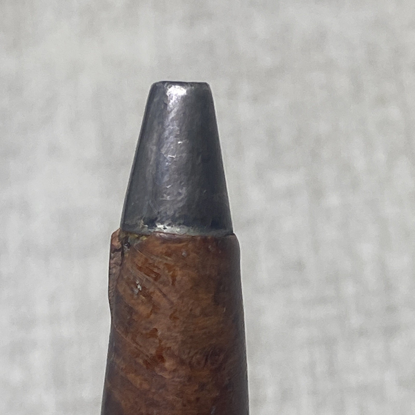 Cesare Emiliano Silver 925 Ballpoint Pen Signed Engraved Briar Wood- Rare Find