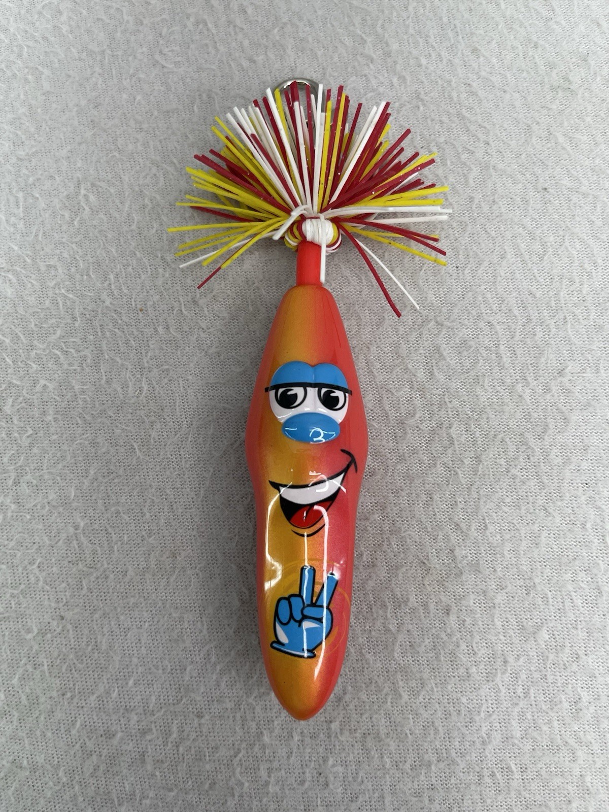 VTG Kooky Klickers Pen Krew 227 Harmony Peace Out Clip On School Pen NOS