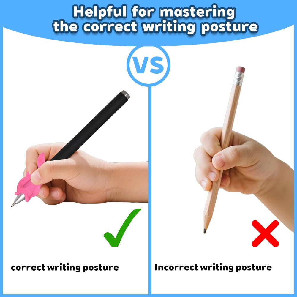 Magic Pens & Refills for Grooved Handwriting Workbooks,Disappearing Ink Pens for