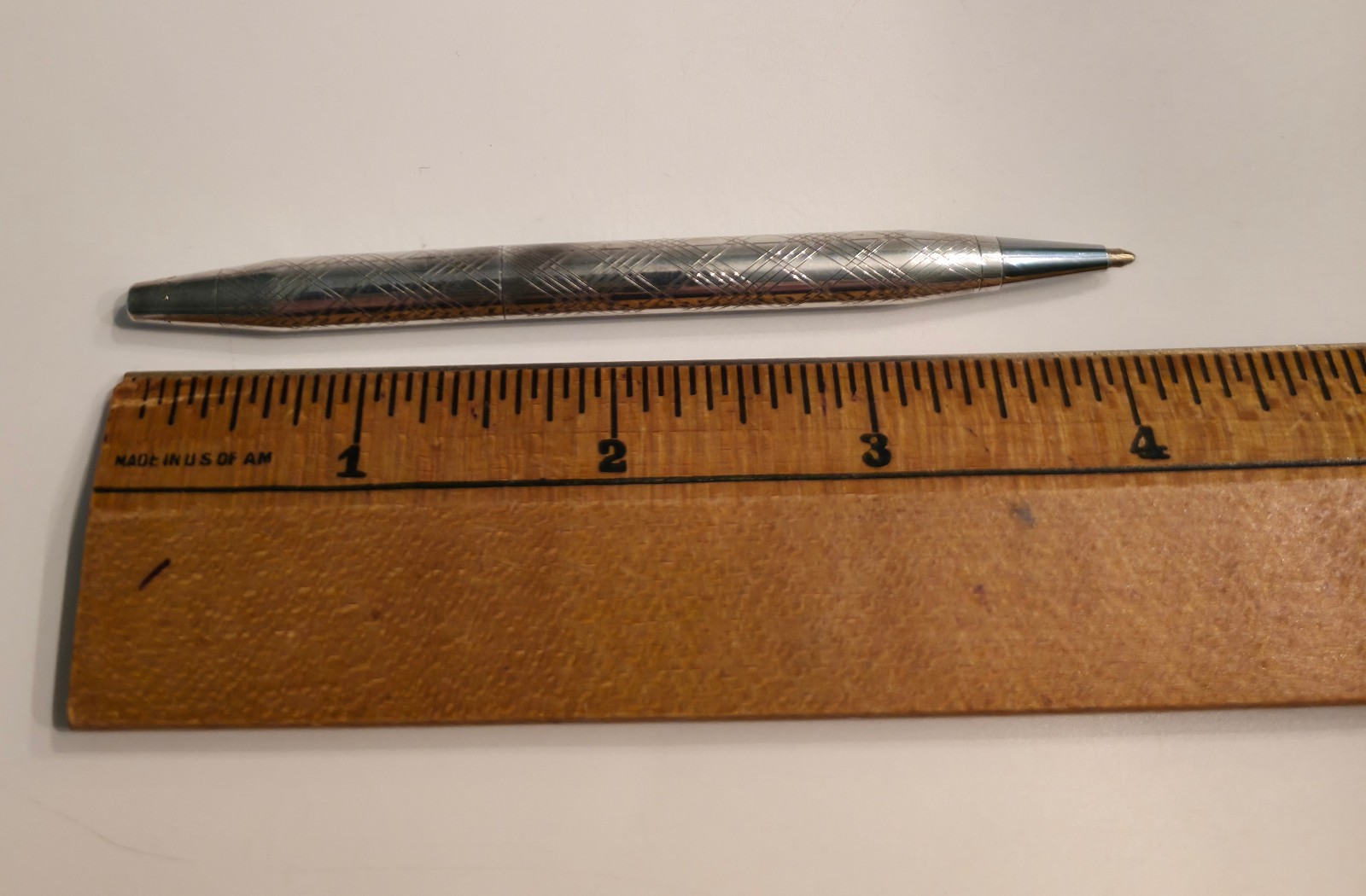 Vintage Tiffany & Co Sterling Silver Slim Ballpoint Pen