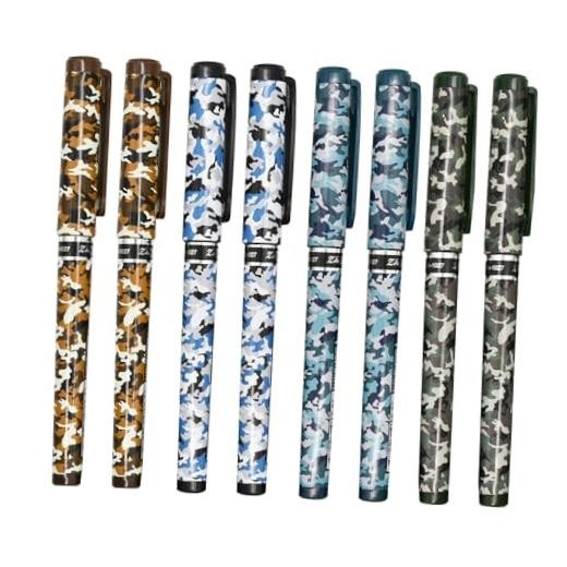 12PCS Novelty Cool Camo Pens Military Camouflage Pen mitary camouflage style