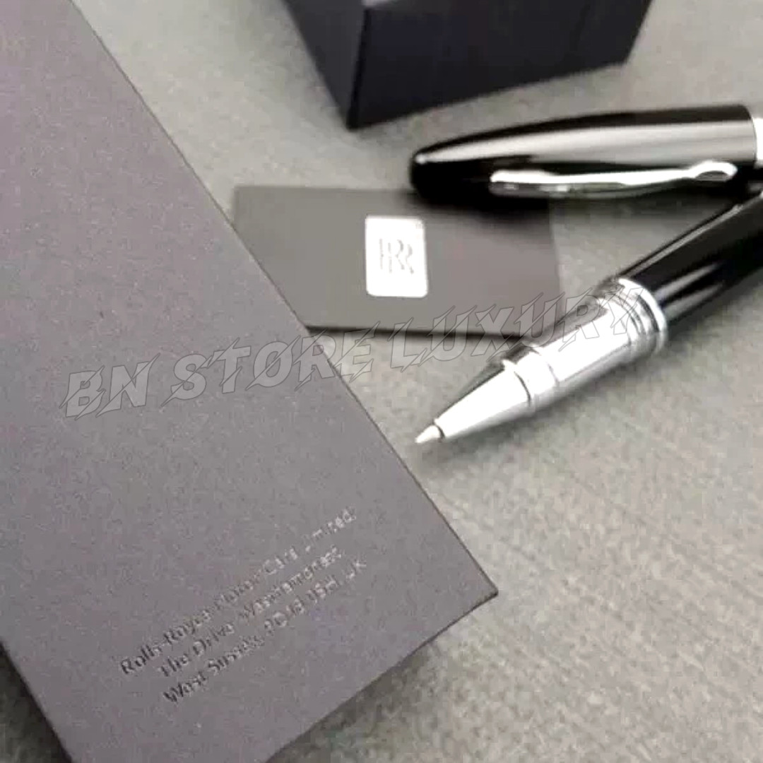 Rolls-Royce The Collection Gloss Black Ballpoint Pen w/ Gift Box VIP Gift