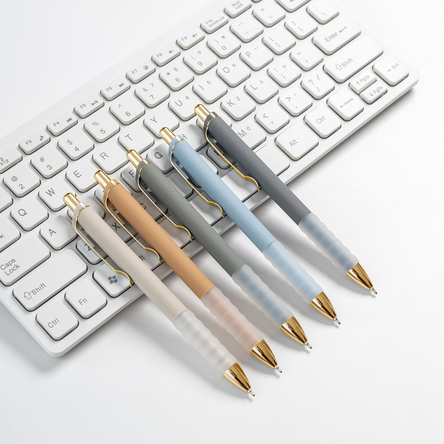 Ballpoint Pens Black Medium Point 1Mm Pen with Super Soft Grip Ball Point Pen fo