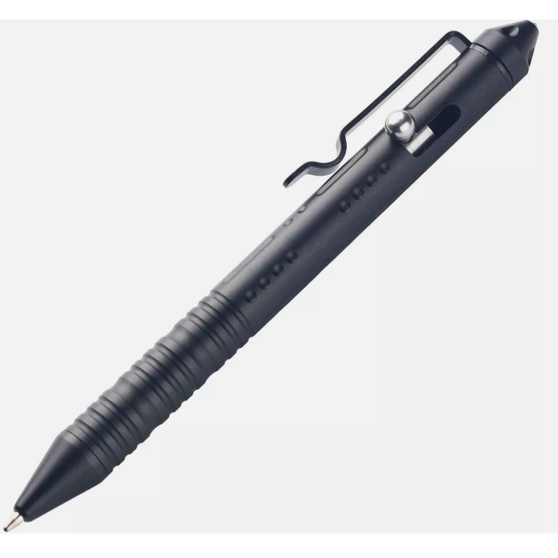 EDC Aluminum Alloy Practical Pocket Ballpoint Pen Writing w/ 5 Metal G2 Refills