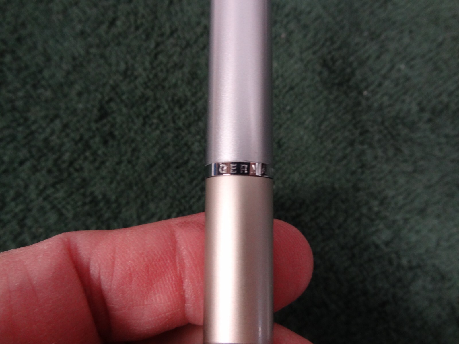 Pelikan Epoch Titan K360 Matt Silver Grey Bronze Chrome Trim Ballpoint Pen #341