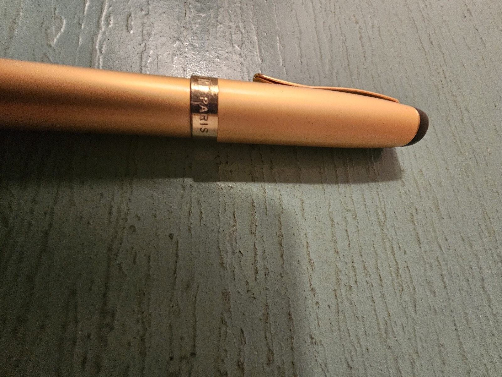 Vintage Charles Hubert Paris GoldTone Roller Ball Pen-Very Good