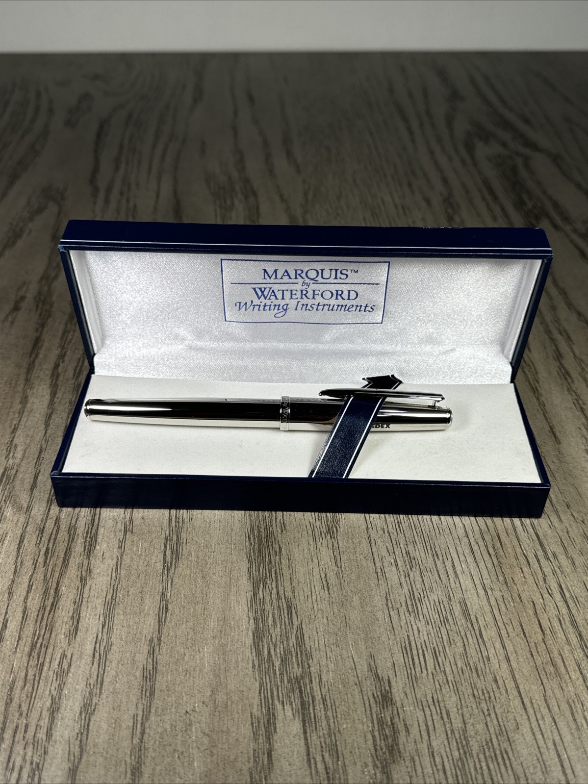 Futuredex Marquis By Waterford Silver Iridium Point Ink Pen