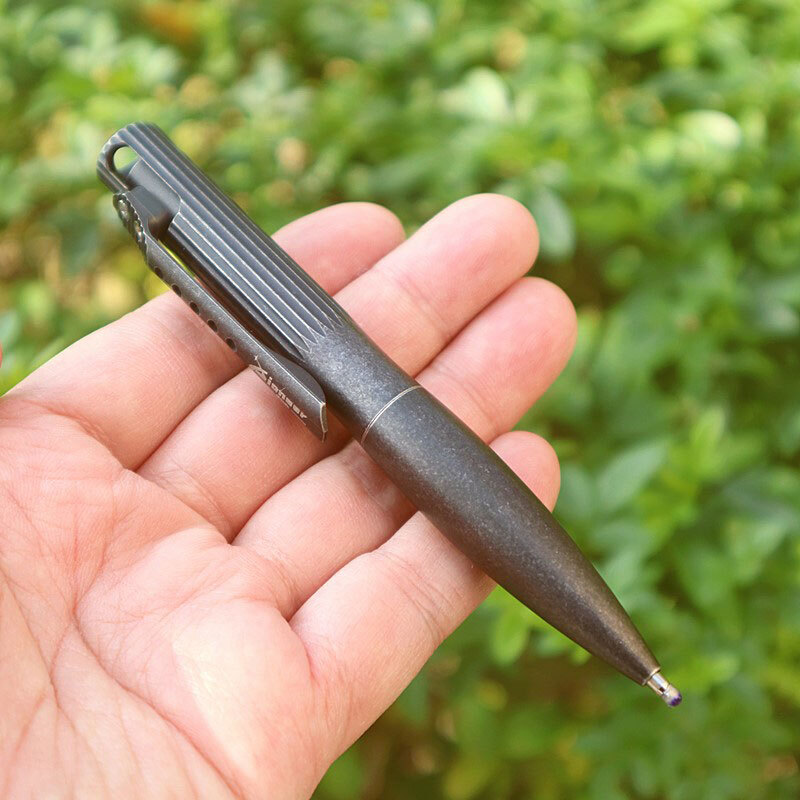 Titanium Alloy Ballpoint Pen Business Office Signature Pen EDC Pocket Multi Tool