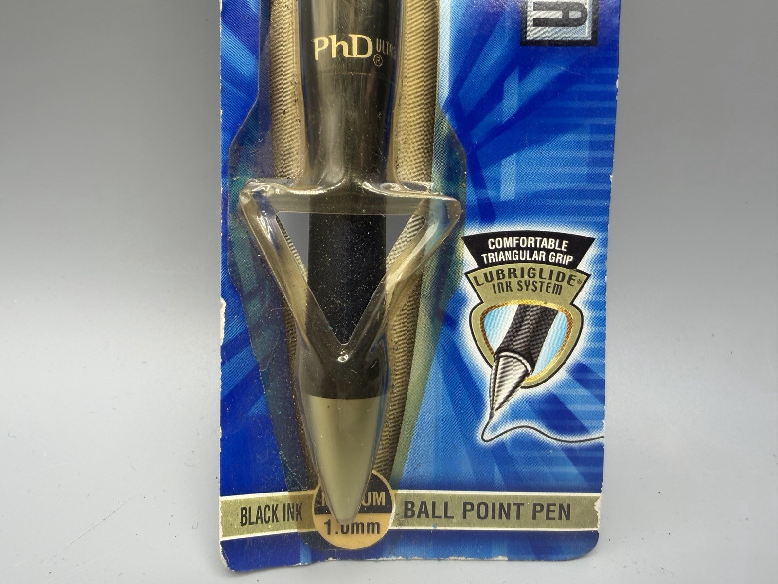 Paper Mate PhD Ultra Black Ink Black Ball Point Pen 1.0mm Medium 2002