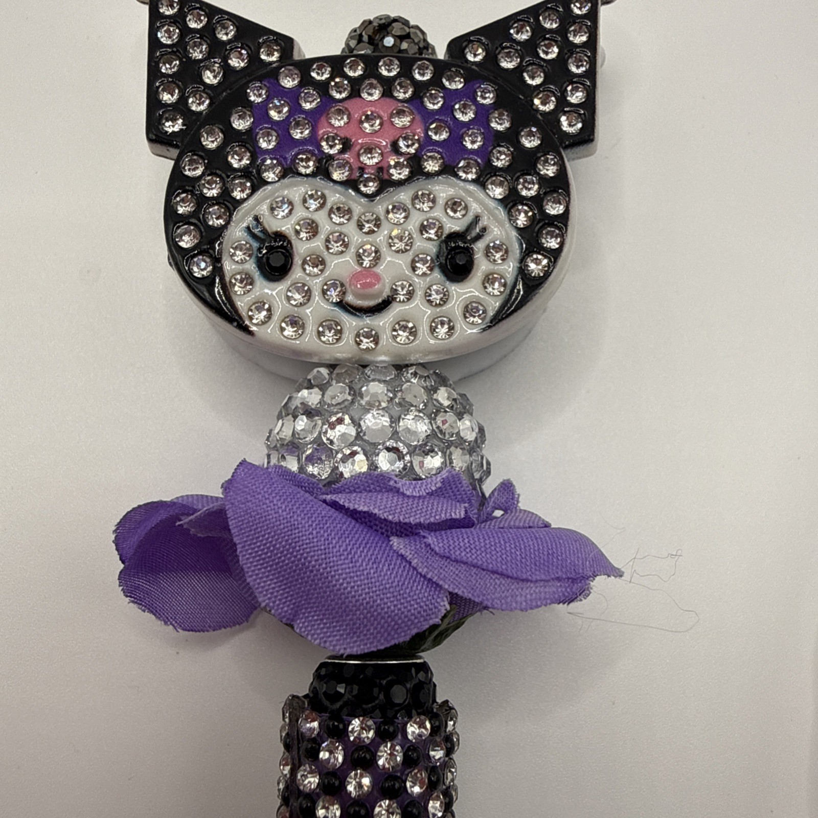 Handmade Custom Pen Hello Kitty Kuromi Purple Black New