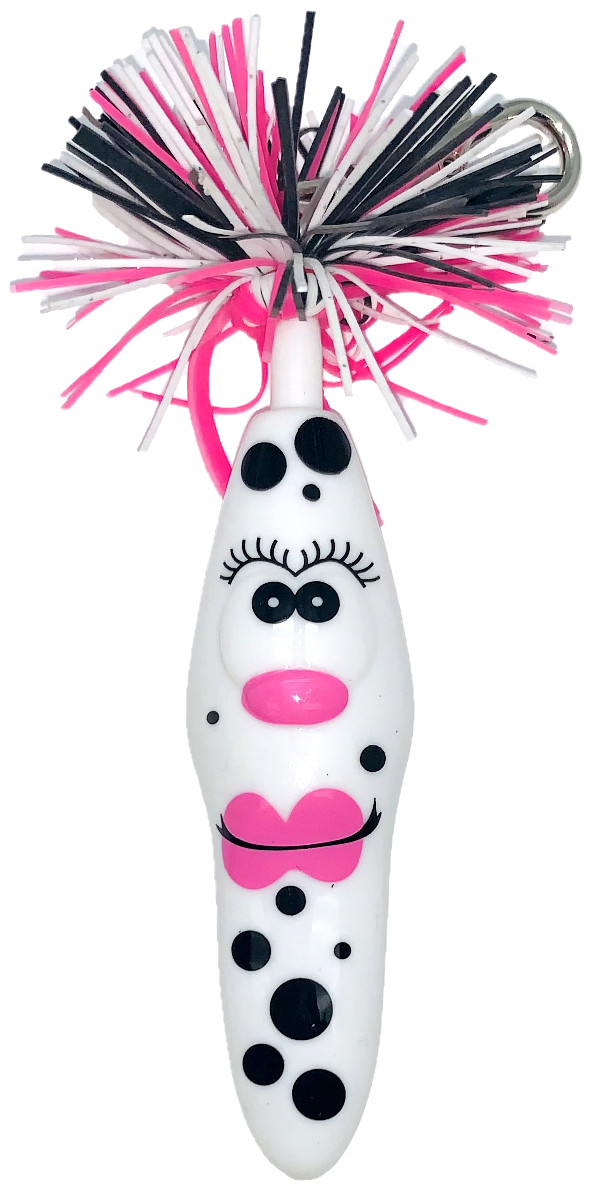 The Kooky Klicker Pen Krew 9 Ball Point Novelty Kid Party Pen Gift White Queeni