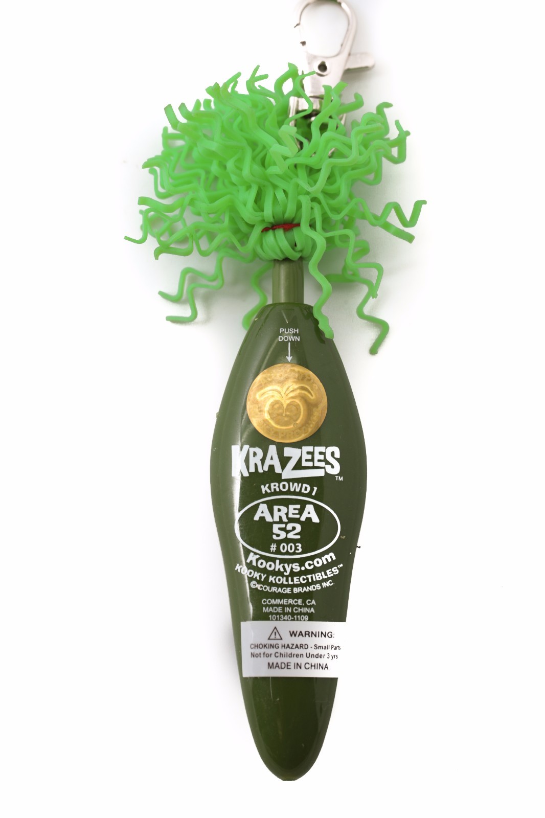 New Kookys Klickers Pens Krazees Krowd 1 Area 52 #003 Alien Party Ballpoint Pen