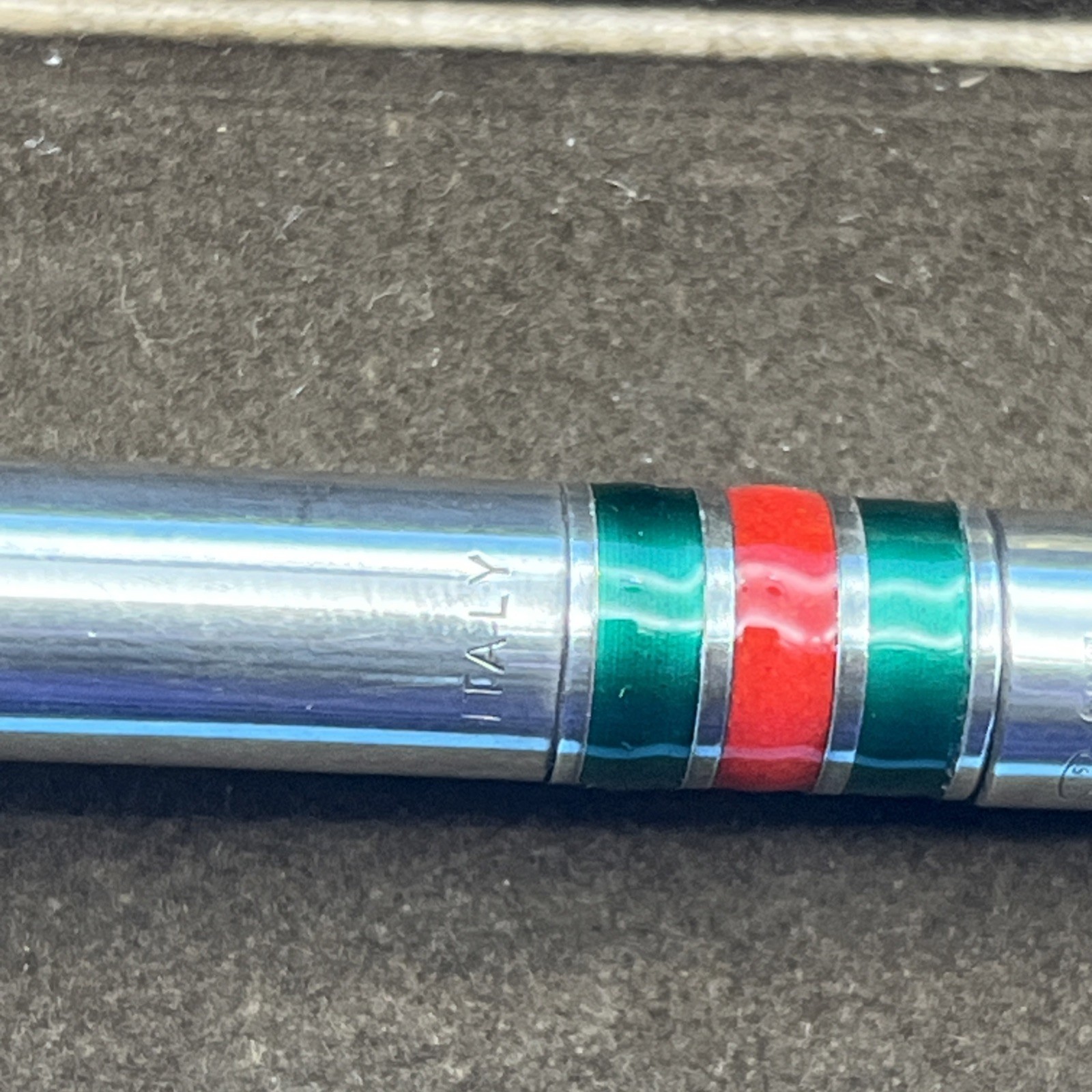 Vintage Gucci 925 Sterling Silver Ballpoint Pen Made in Italy Circa 1970s *READ