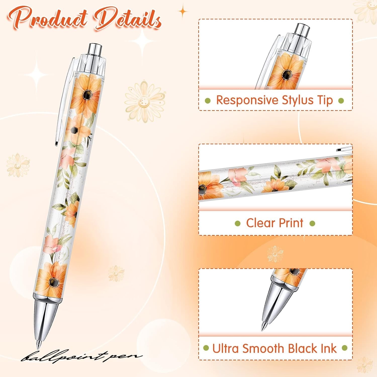 10 Pcs Christian Pens for Women Religious Ink Pens Easter Gifts Inspirational…