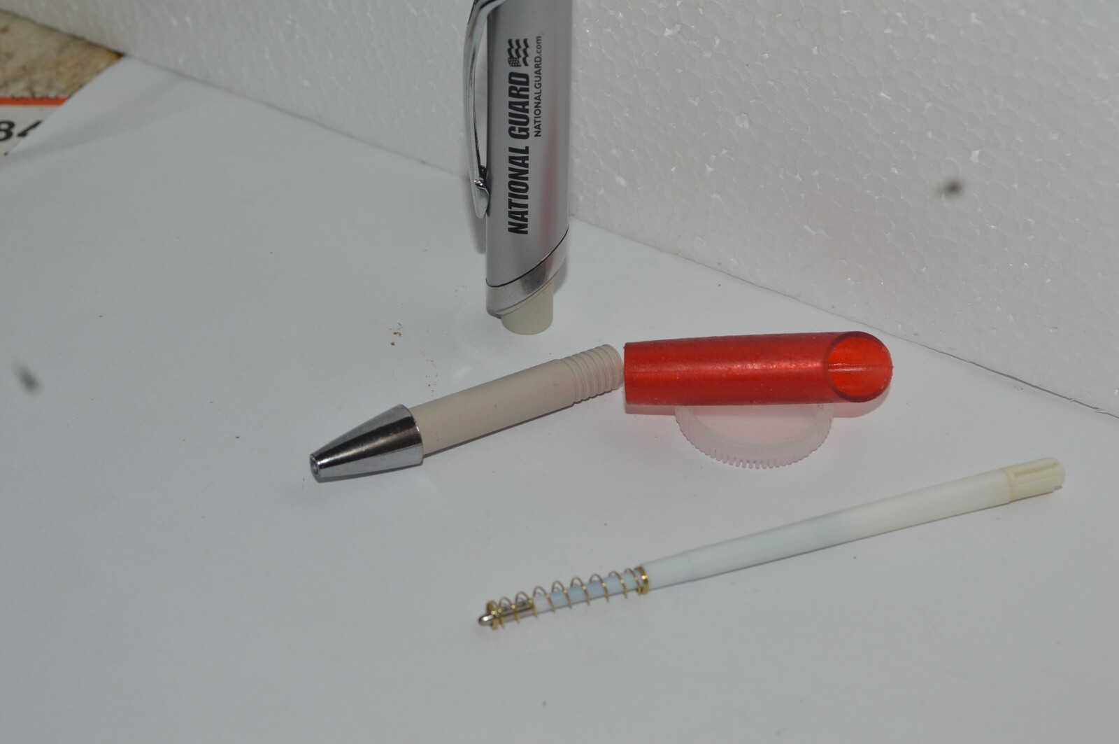 NATIONAL GUARD Ballpoint Pen Ergonomic Grip New Old Stock