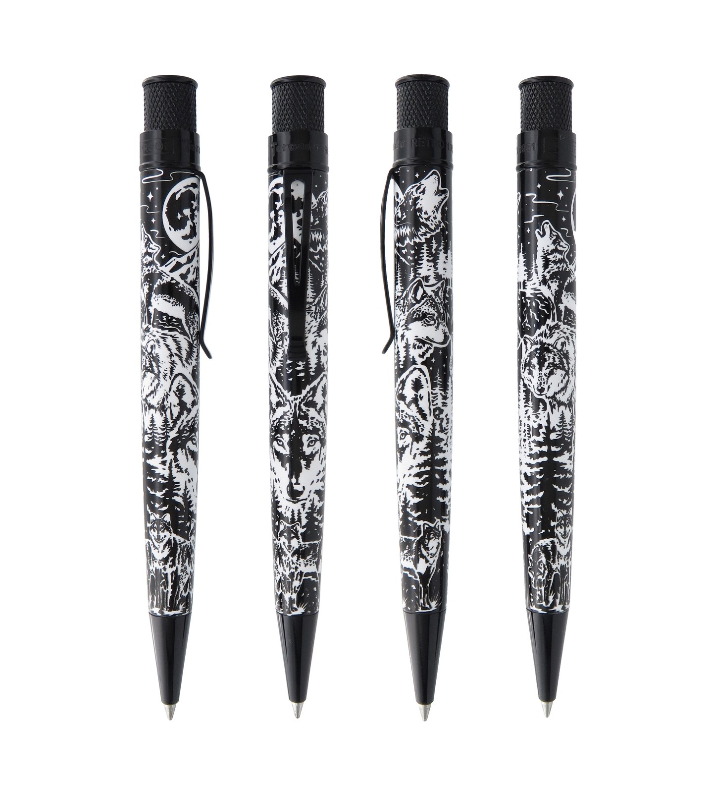 Retro 51 Tornado Wolf Rescue Ballpoint Pen – NEW in Original Box