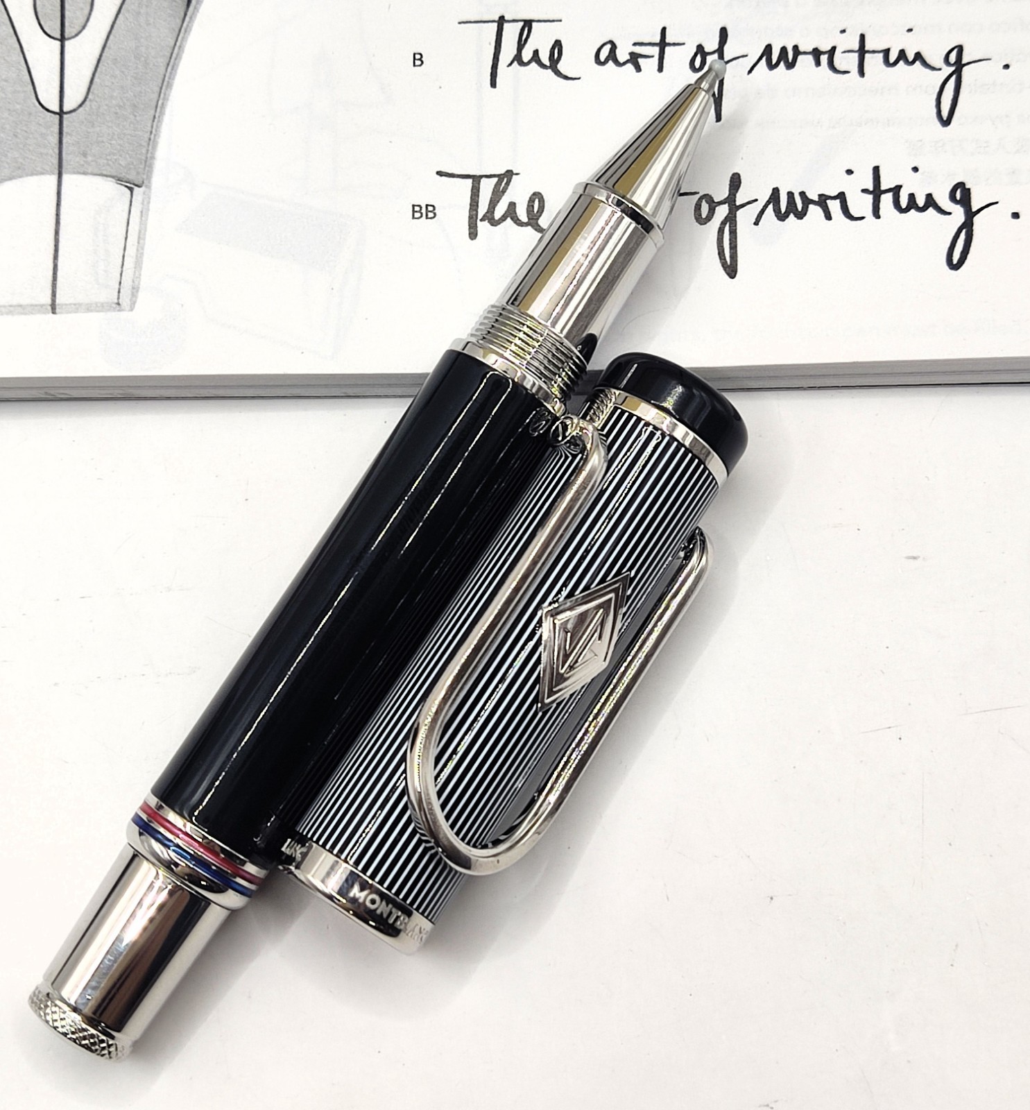 Premium Montblanc Homage to The Great Gatsby Edition Rollerball Pen With Box