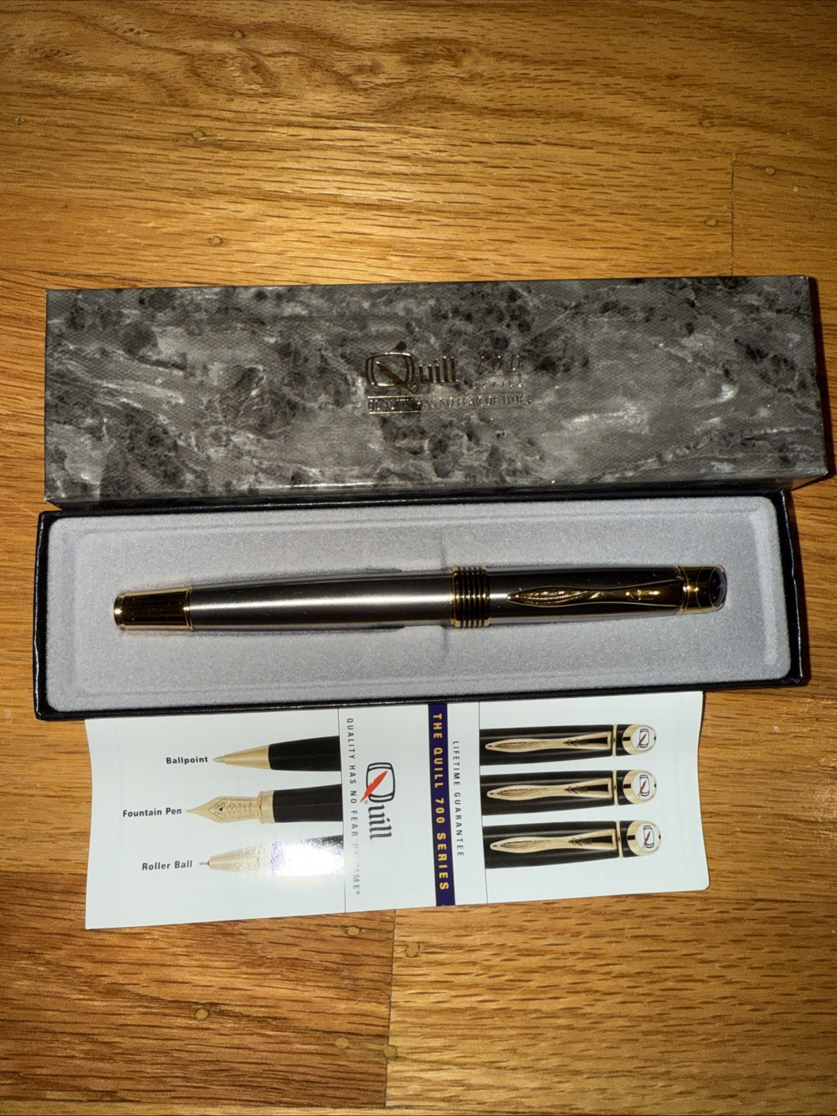 Quill 700 Series PEN NEW ORIGINAL w/ Box Branded / Logo BRAND NEW Never Used