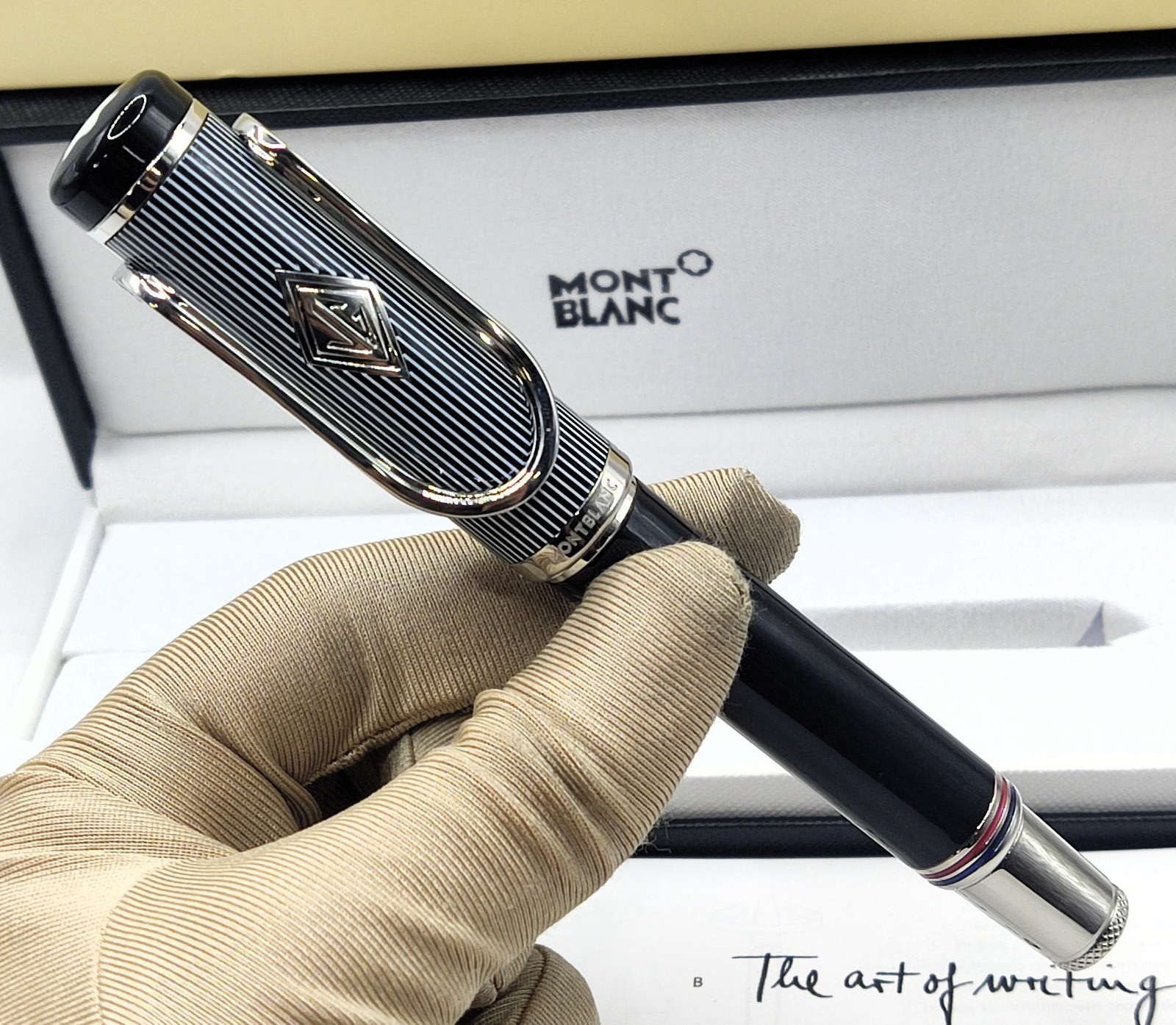 Premium Montblanc Homage to The Great Gatsby Edition Rollerball Pen With Box
