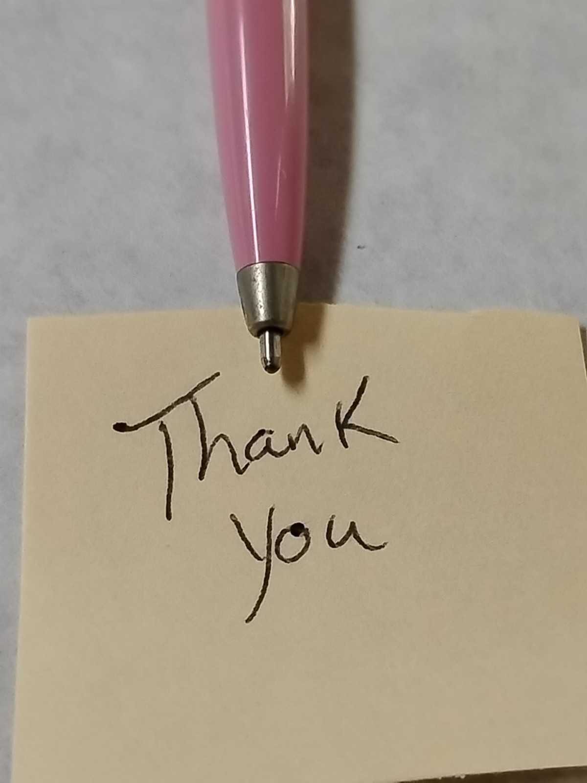 Vintage Paper Mate Vintage Double Heart Pink Ballpoint Pen #F4