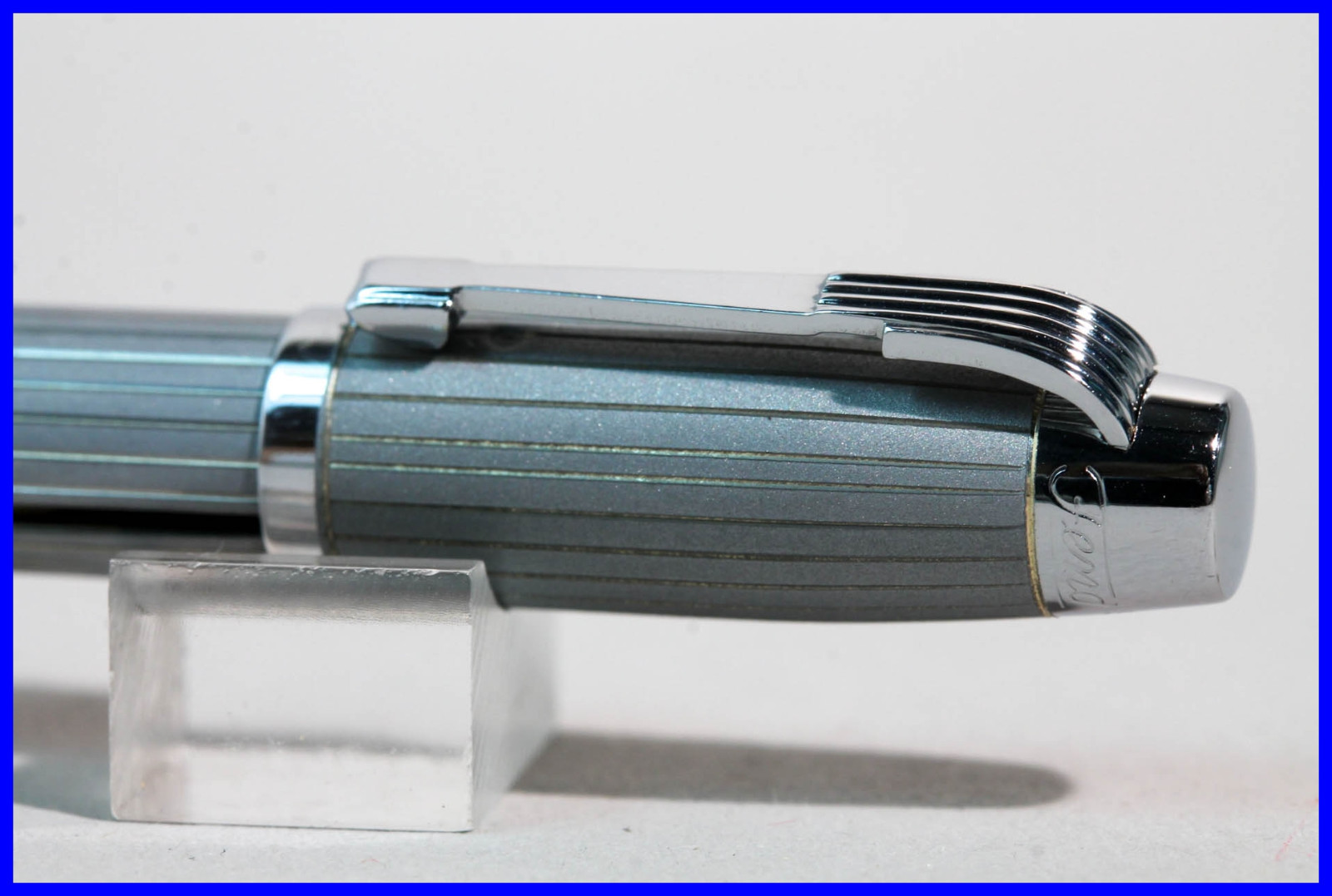 FEND SUPER NORMA 2 COLOR matt chromed PENCIL pocket size 1950s NOS box & papers
