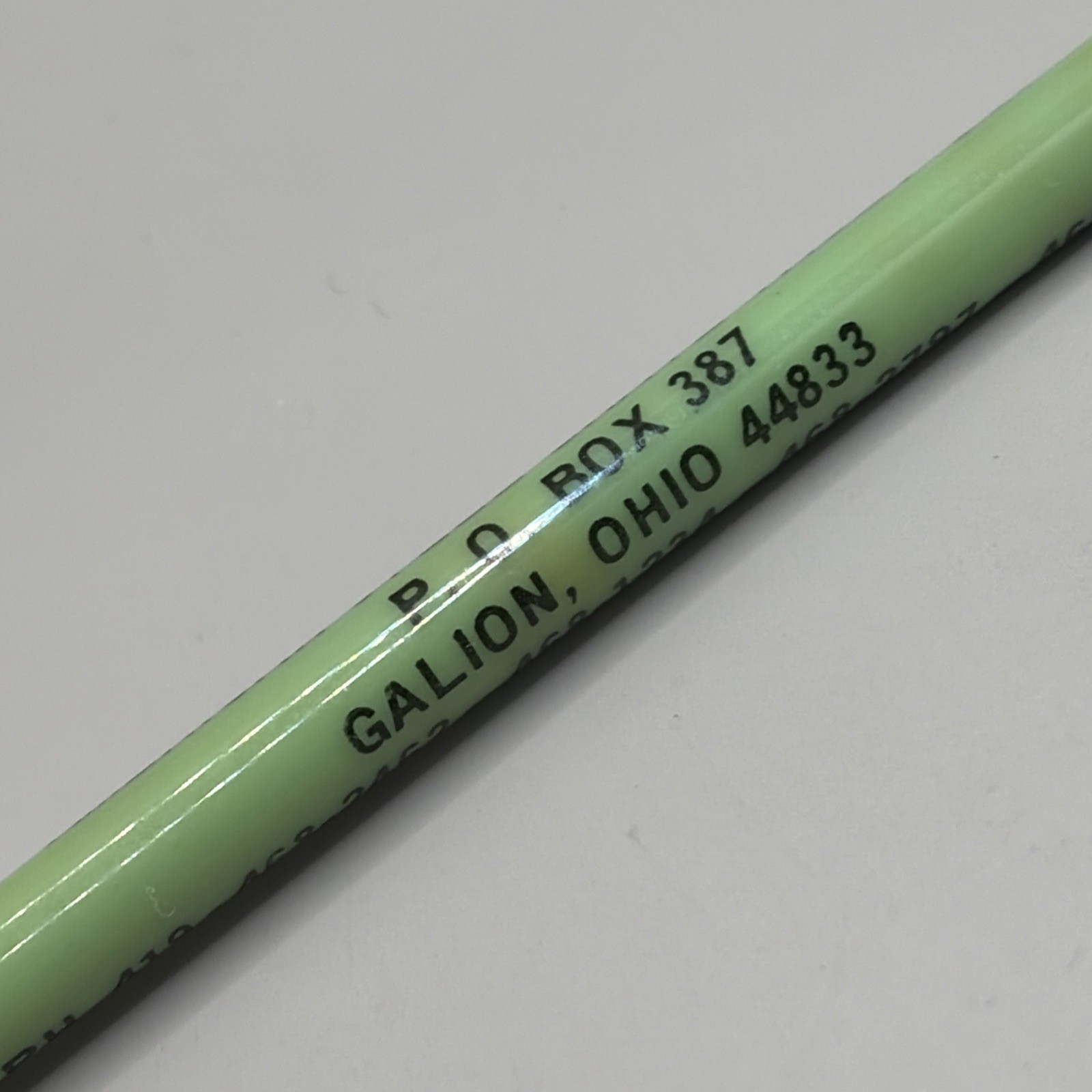VTG Ballpoint Stick Pen AMERICAN STEEL GRAVE VAULT CO. Galion Ohio OH