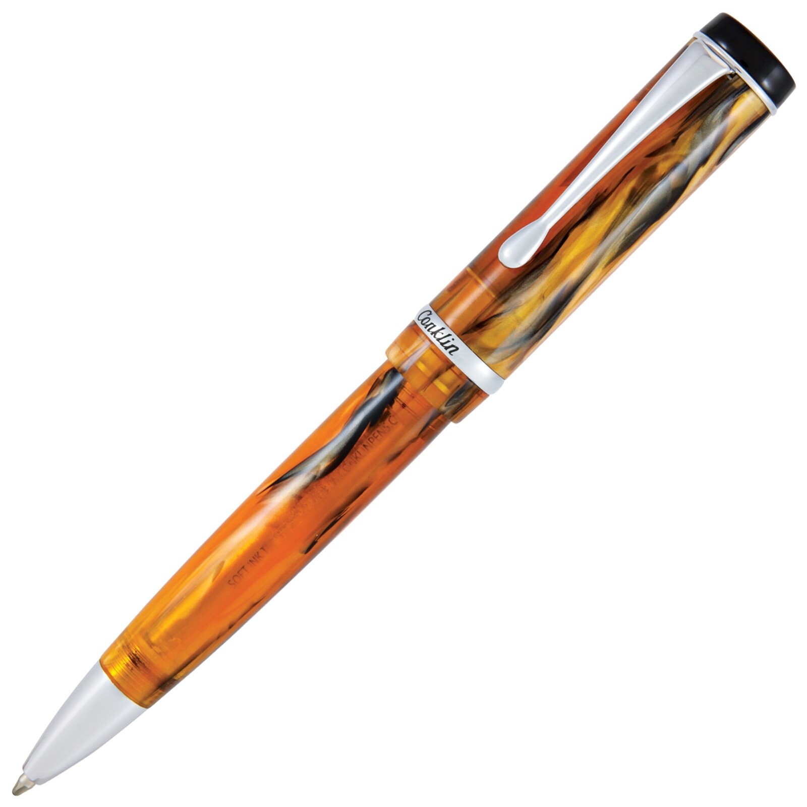 Conklin Duragraph Ballpoint Pen – Amber, With Medium Tip (CK71345)