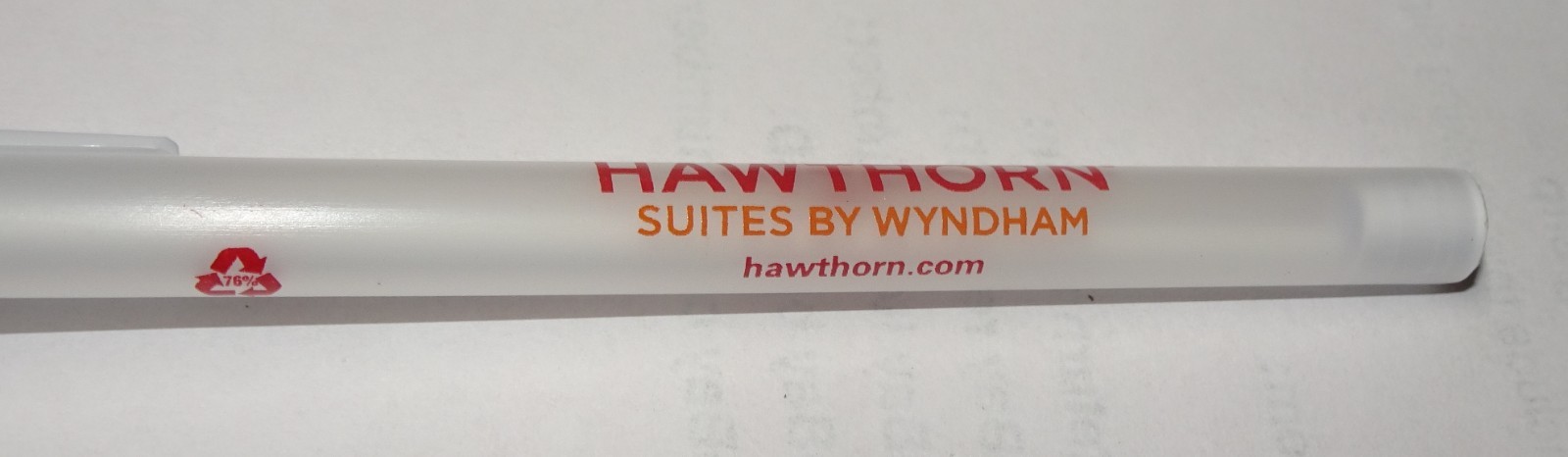 LOT OF 20 = Hawthorn suites by Wyndham Advertising pen Ink Black Ink