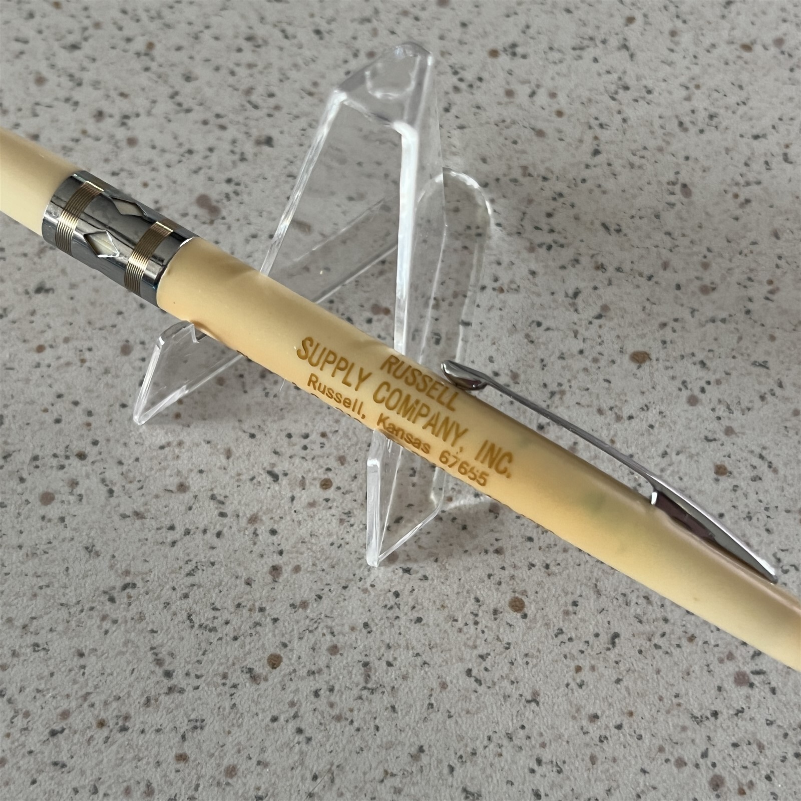 Russell Kansas Supply Company Inc Vintage Ballpoint Pen #20038