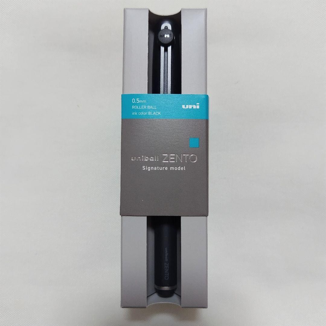 Mitsubishi Uni-ball ZENTO Black 0.5mm Signature Model Roller Ball Pen New Japan