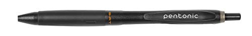 Pentonic BR-T Retractable Ballpoint Pens, 12 Count 12 Count (Pack of 1) Black