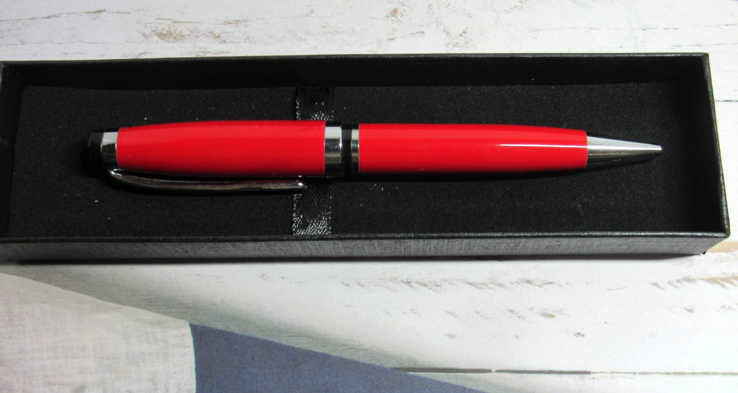 Red Heavy Metal CT Tribute Ballpoint Pen+Gift Box-LIMITED